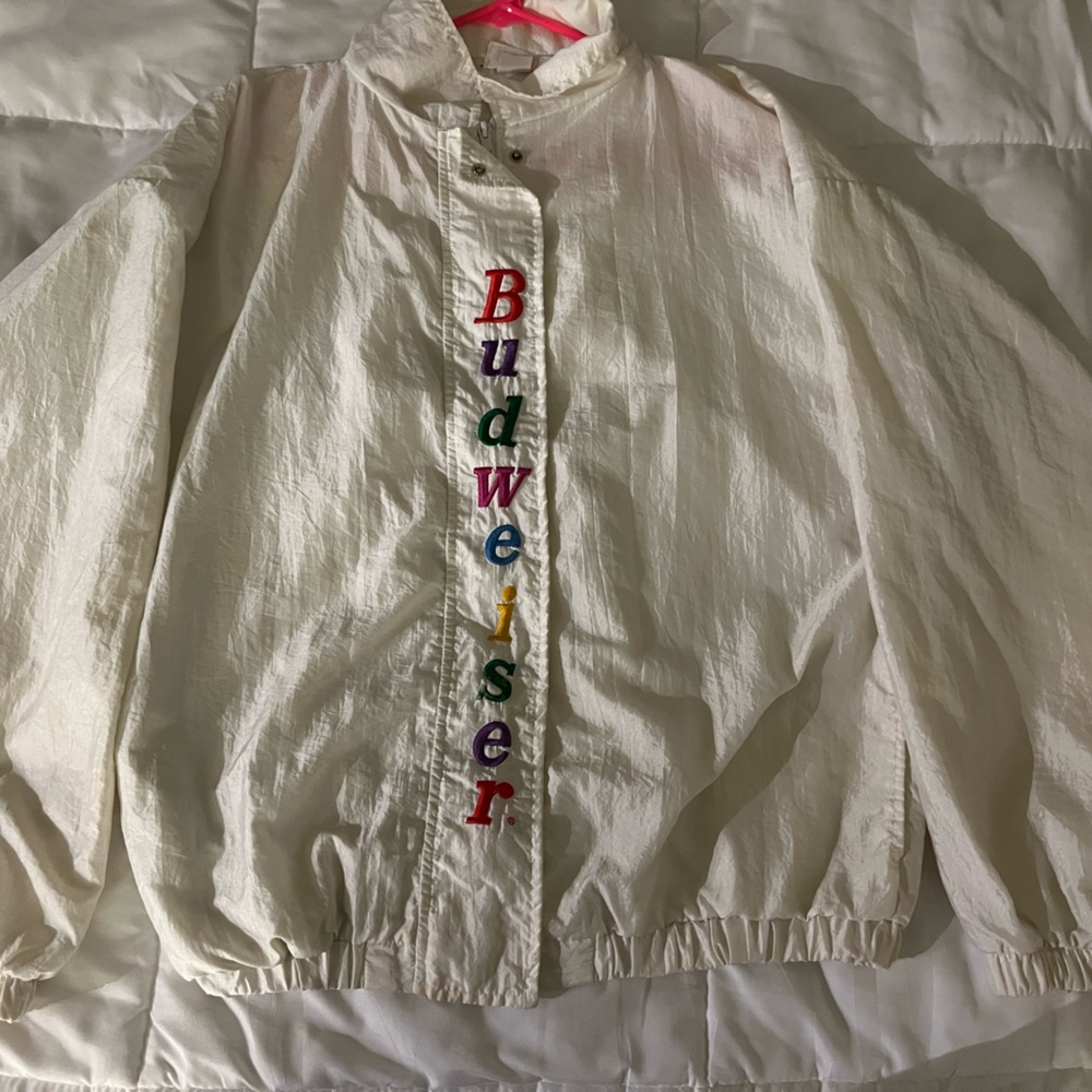 VINTAGE, RARE Rainbow Budweiser Jacket